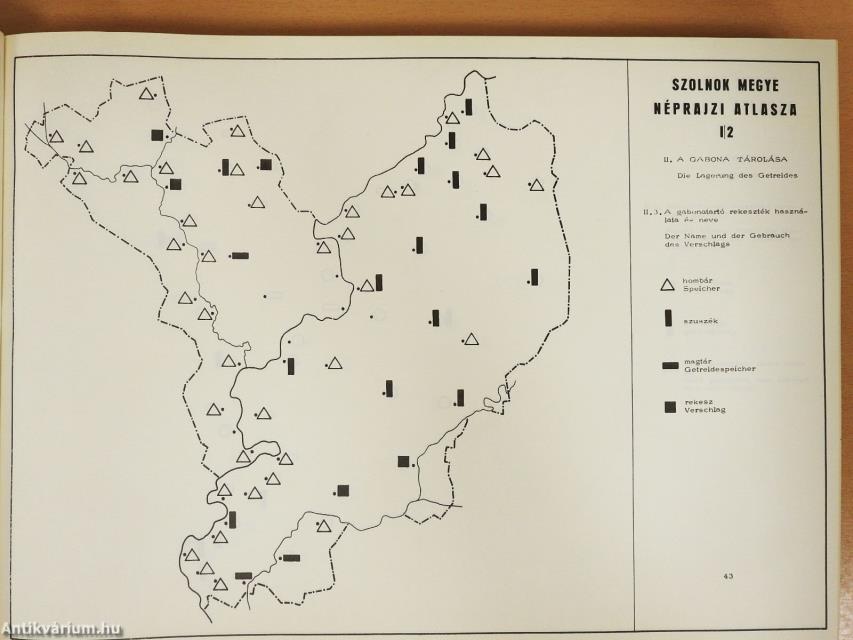 Szolnok megye néprajzi atlasza I/2.