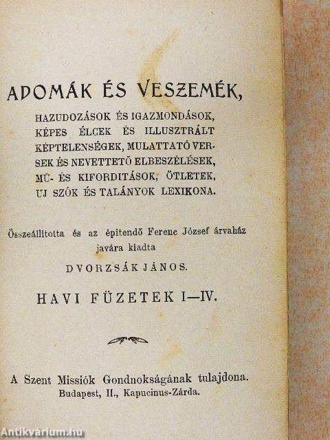 Adomák és Veszemék