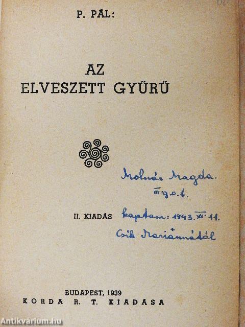 Az elveszett gyűrű