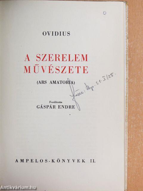 A szerelem művészete