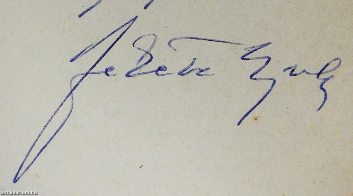 Április, május, június (dedikált példány)