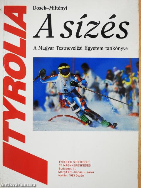 A sízés (dedikált példány)