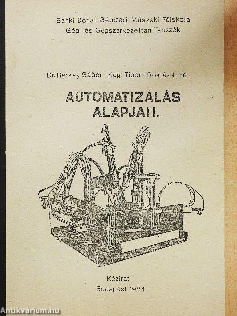 Automatizálás alapjai I.