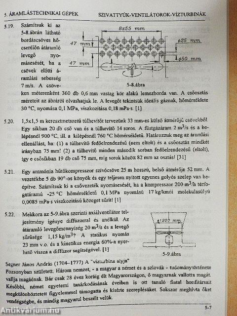Hő- és áramlástechnikai feladatok