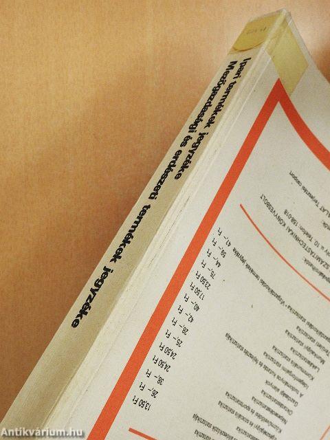 Ipari termékek jegyzéke/Mezőgazdasági és erdészeti termékek jegyzéke