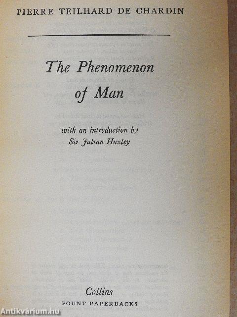 The Phenomenon of Man