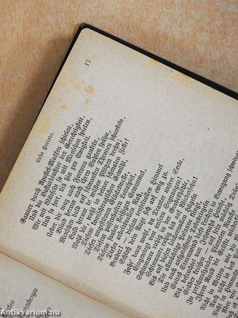 Schillers Sämmtliche Werke I-IV. (gótbetűs)