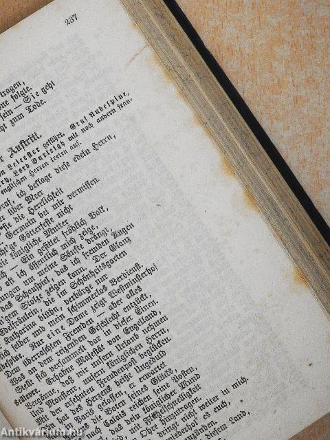 Schillers Sämmtliche Werke I-IV. (gótbetűs)