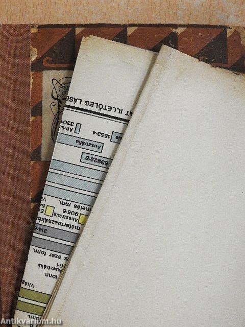 Zsebatlasz naptárral és statisztikai adatokkal az 1917. évre