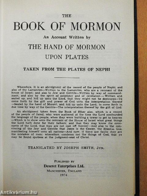 The Book of Mormon