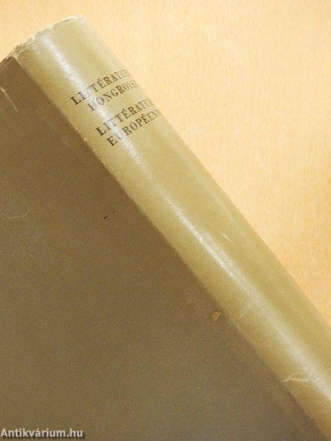 Littérature Hongroise, Littérature Européenne