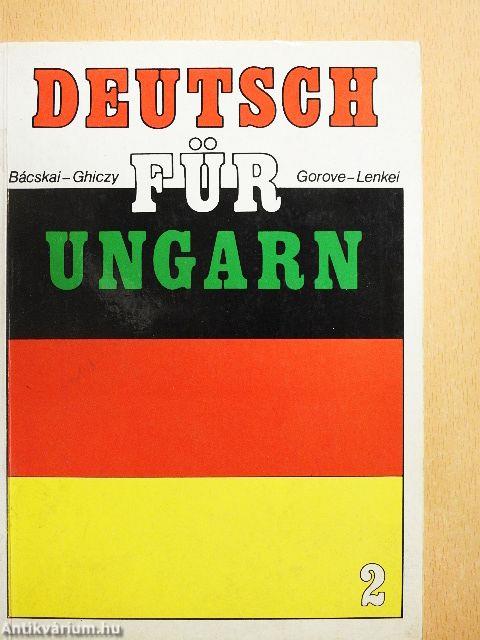 Deutsch für Ungarn 2.
