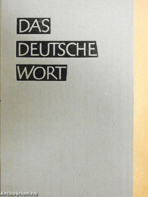Das deutsche Wort