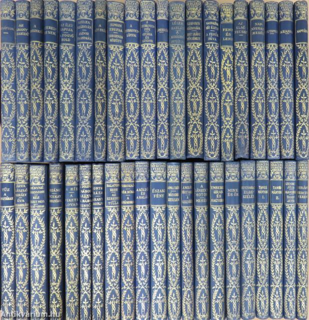 Herczeg Ferenc munkái I-XL./Surányi Miklós: Herczeg Ferenc (aláírt példány)