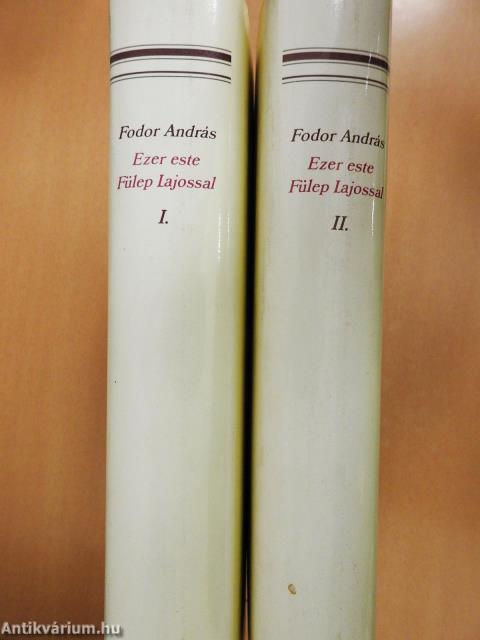 Ezer este Fülep Lajossal I-II. (dedikált példány)