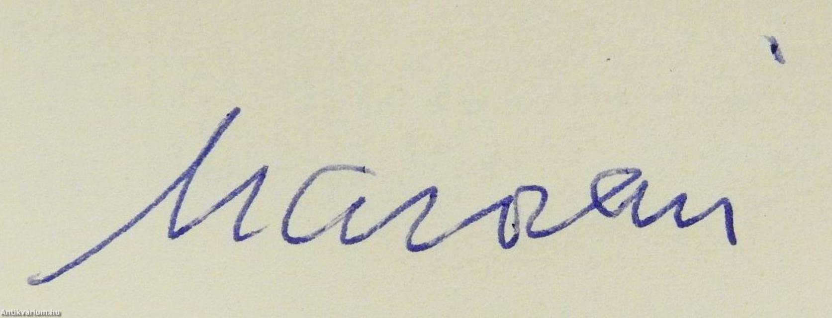 A bizalmi (dedikált példány)