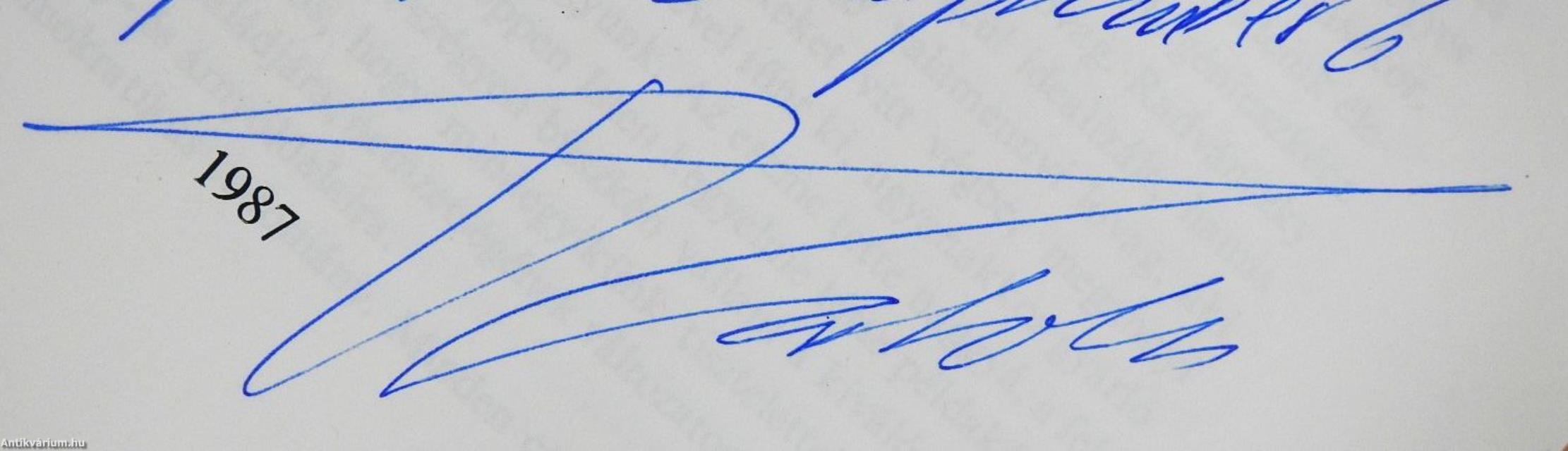 A Johannita rend lovagjai (dedikált példány)