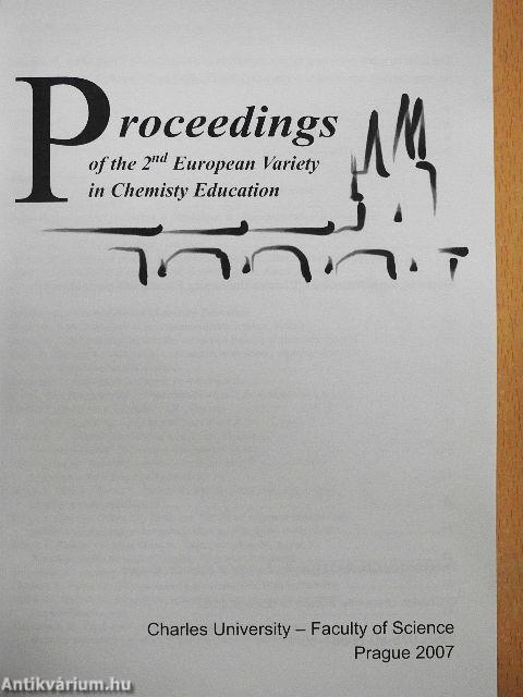Proceedings of the 2nd European Variety in Chemistry Education