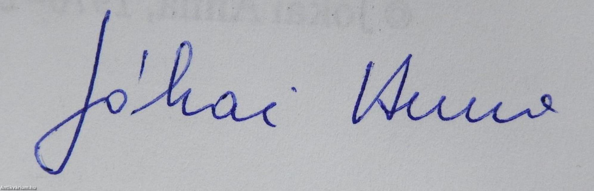 4447/Tartozik és követel (dedikált példány)