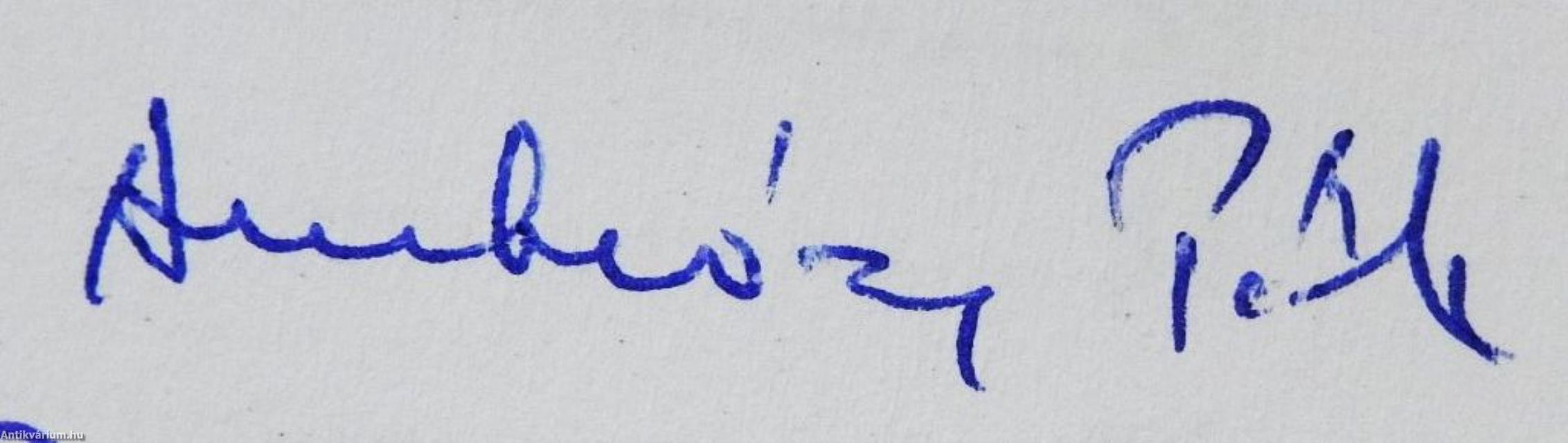 Magyarország gyógyhelyeinek éghajlata (kétszeresen dedikált példány)