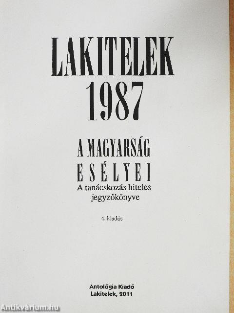 Lakitelek 1987
