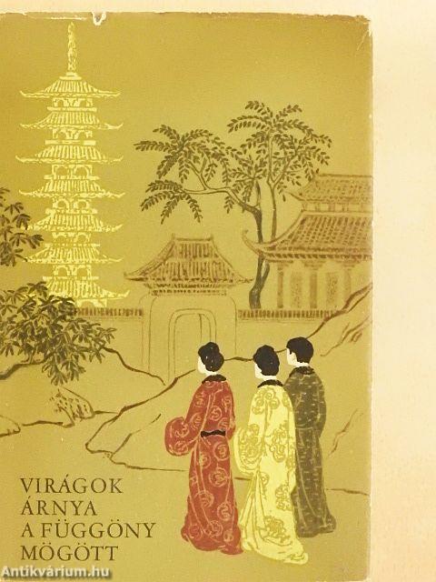 Virágok árnya a függöny mögött