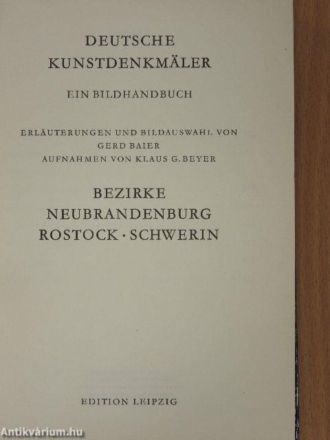 Bezirke Neubrandenburg, Rostock, Schwerin
