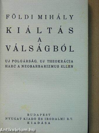 Kiáltás a válságból