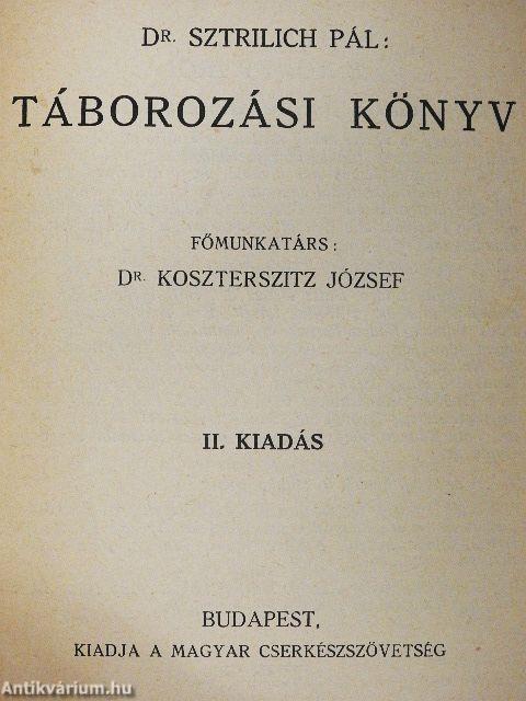 Táborozási könyv