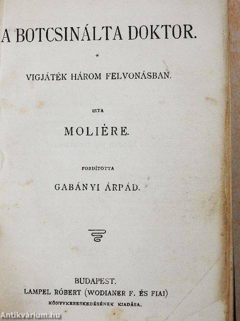 A lelánczolt Prometheüsz/Antigone/A fösvény/A botcsinálta doktor/A társadalom támaszai/Fekete vér/Borús szerelem/Énekek éneke