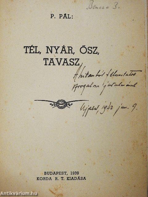 Tél, nyár, ősz, tavasz