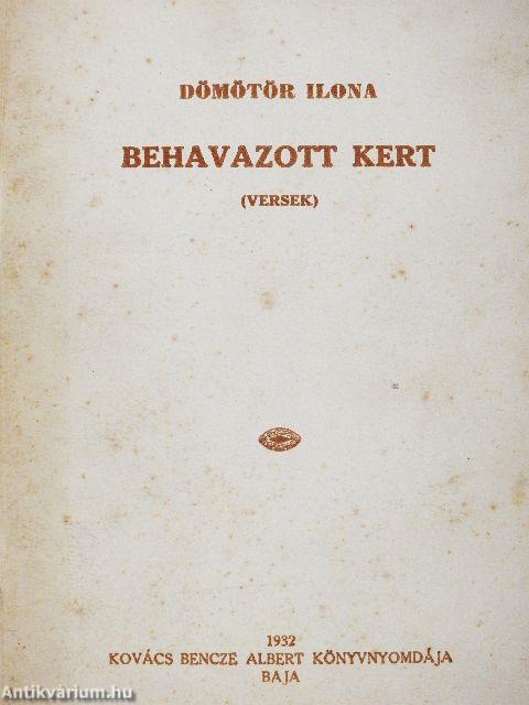 Behavazott kert