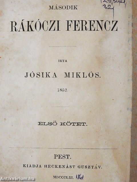 Második Rákóczi Ferencz 1-4.