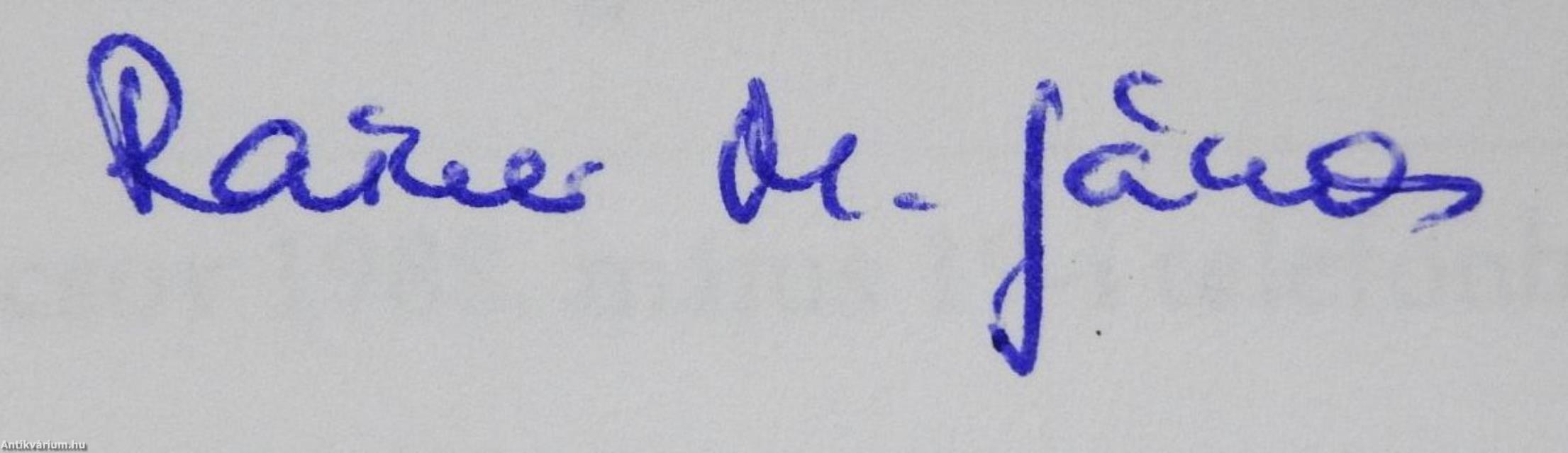 Gorbacsov tárgyalásai magyar vezetőkkel (kétszeresen dedikált példány)