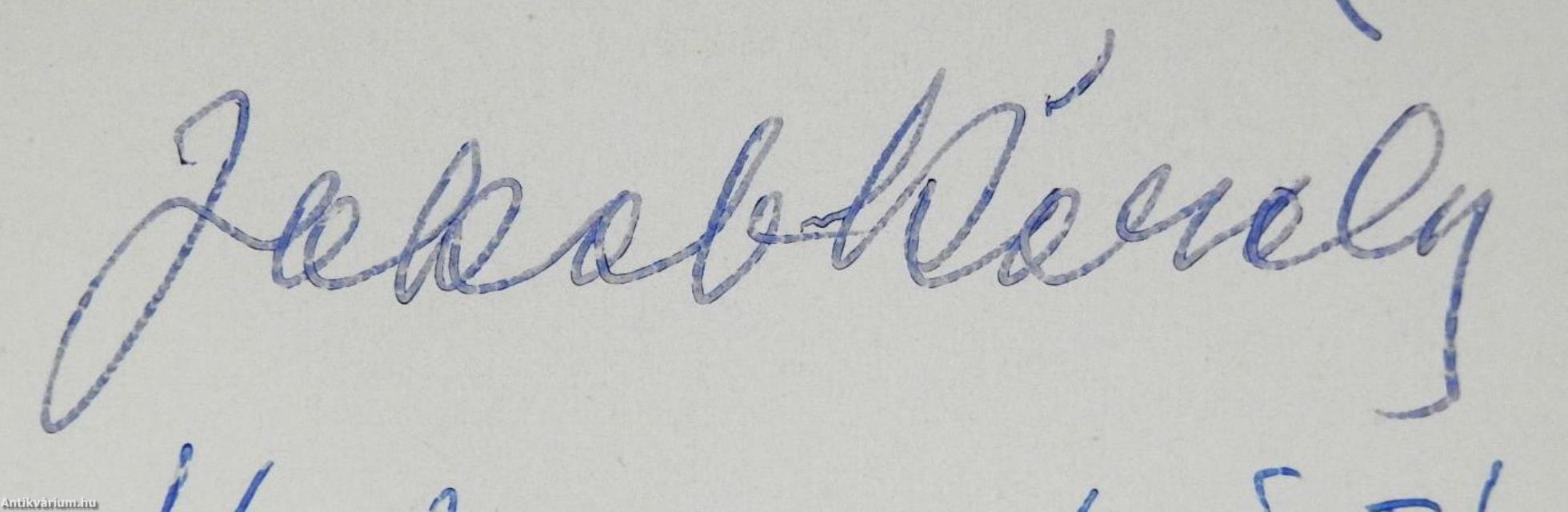 Jakab Károly és Kelemen Kristóf arcképcsarnoka (kétszeresen dedikált példány)