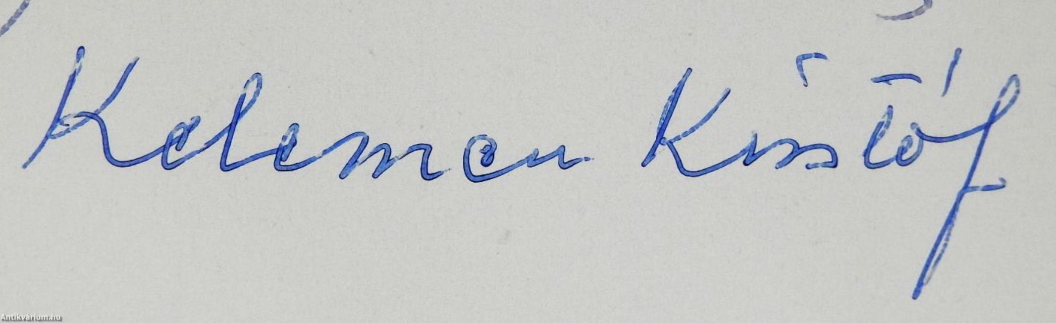 Jakab Károly és Kelemen Kristóf arcképcsarnoka (kétszeresen dedikált példány)