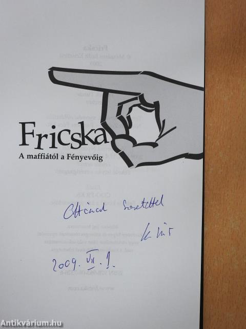Fricska (dedikált példány)