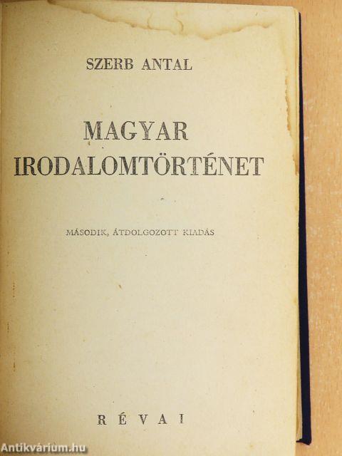 Magyar irodalomtörténet