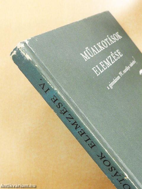 Műalkotások elemzése