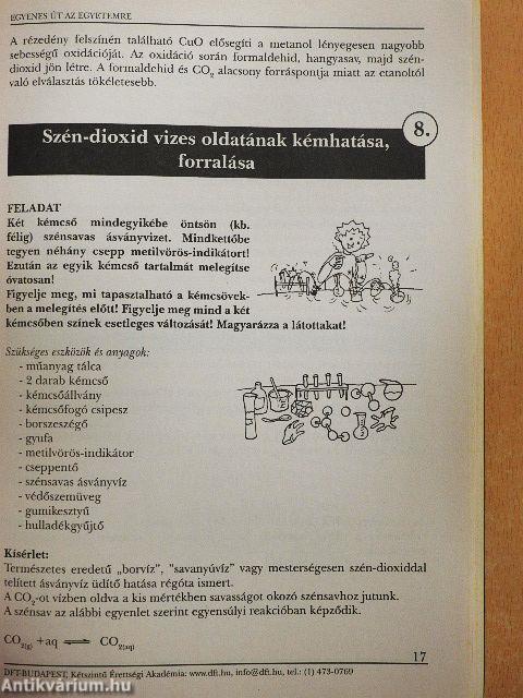 Saját kémialaborom a sikeres érettségihez