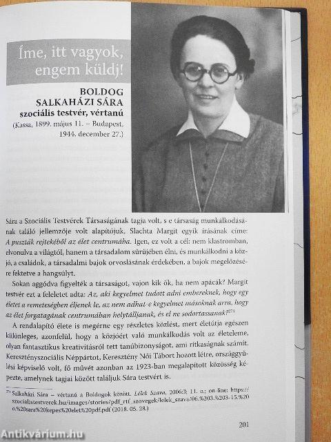 "Szent magyaroknak tiszta lelkét nézzed"