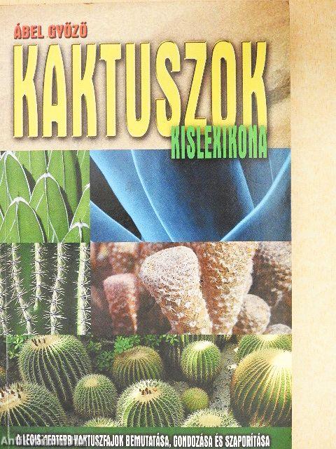Kaktuszok kislexikona