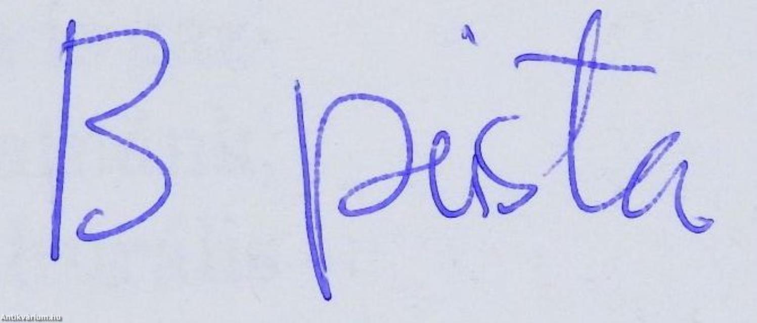 Bors István (dedikált példány)