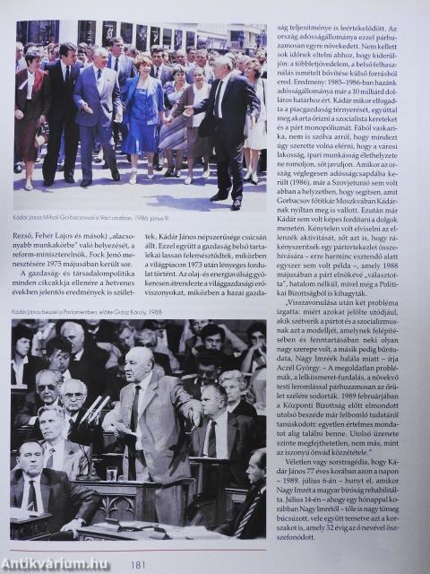 Magyar miniszterelnökök (dedikált példány)