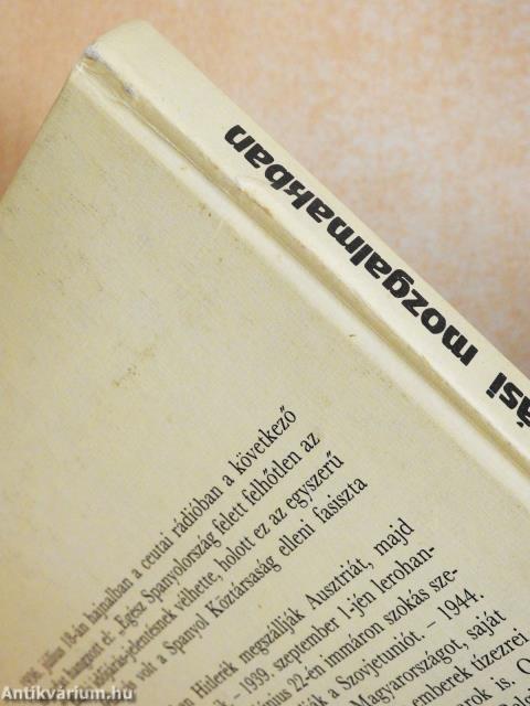 Magyarok az európai antifasiszta ellenállási mozgalmakban (dedikált példány)