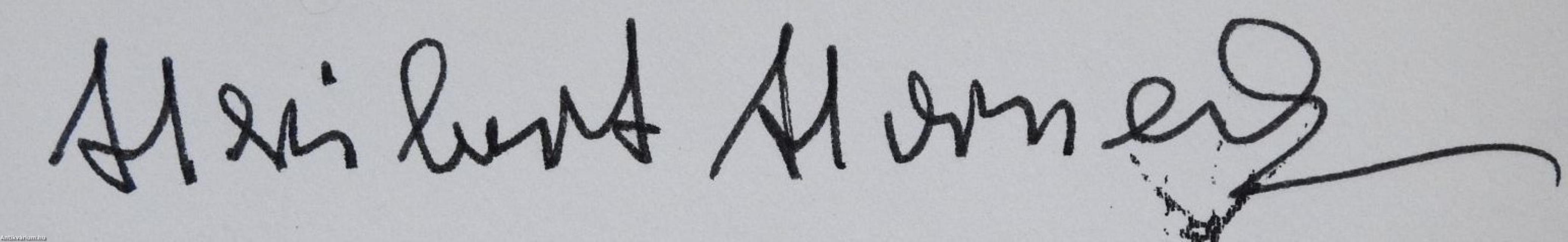 Das große Hirschbuch (dedikált példány)