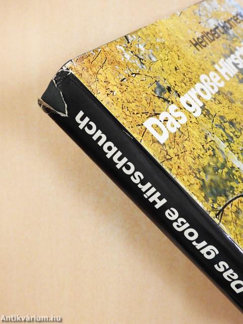 Das große Hirschbuch (dedikált példány)