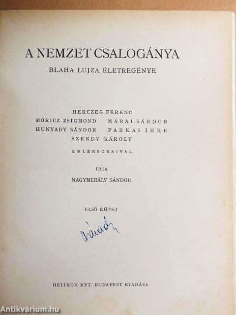 A nemzet csalogánya I-II.