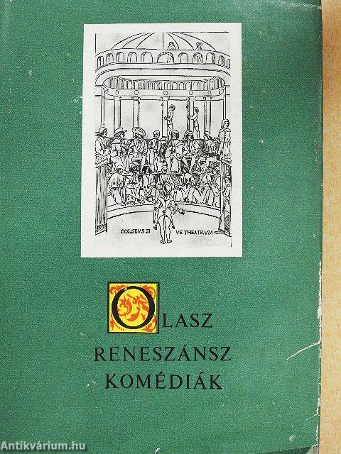 Olasz reneszánsz komédiák