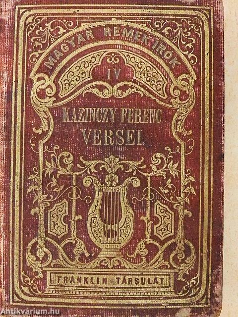 Kazinczy Ferencz versei